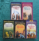 COMPLETE SET 5 PB MALLOREON SERIES BY DAVID EDDINGS: GUARDIANS OF THE WEST +++