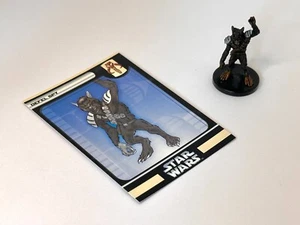 Star Wars Miniaturen Kopfgeldjäger Defel Spion #28/60 & Karte - Bild 1 von 2