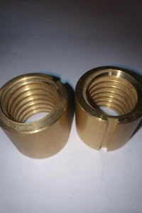 BRIDGEPORT MILL PARTS CROSS NUTS (METRIC) 1 PAIR - Picture 1 of 3