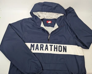 The Marathon Clothing TMC Anorak Jacket Mens XL Navy Pullover Logo Crenshaw - Picture 1 of 14