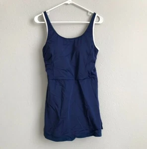 Isaac Mizrahi Live! Bridgehampton Swim Dress - Navy (sz 12) a587252 - Picture 1 of 7