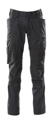 Mascot Accelerate Bundhose | Stretch Zones - schwarz | Knietaschen Cordura