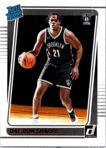 2021 Donruss #215 Day'Ron Sharpe Rated Rookies Choice - Picture 1 of 2