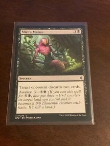 Magic the Gathering Battle for Zendikar Mire's Malice - Picture 1 of 2