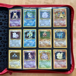 100% Complete Base Set 102/102 Vintage Master Pokemon Cards HOLO 1999 Charizard - Picture 1 of 17