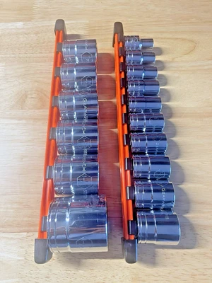 GEARWRENCH 80731 16 Pc. 1/2" Dr 12 Pt. Standard SAE Shallow Socket Set Brand New - Image 1 of 3