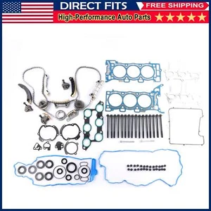 Timing Chain Head Head Gasket Bolts Set For 2009-2015 Buick Chevrolet GMC 3.6L - Bild 1 von 16