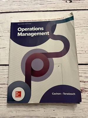 Operations Management by Gerard Cachon- 2nd International Student Edition - Used - Image 1 of 4