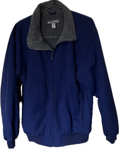 Storm Creek Jacke Herren Gr. Large Tall Full Zip Navy Blau 4 Taschen Gefüttert - Bild 1 von 9