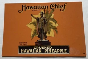 Hawaiian Chief Brand Crushed Hawaiian Pineapple, Hawaii. PC (C3) - Picture 1 of 3