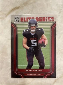 Drake London 2022 Donruss Optic Elite Series Rookie Card #ESR-5 Falcons RC - Picture 1 of 3