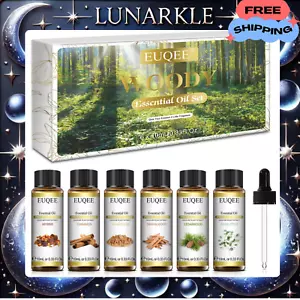 10ml Woody Essential Oils Set - Pure & Nature Essential Oils for Aromatherapy - Picture 1 of 8