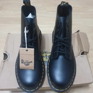 Dr.Martens Unisex Boots 101 YS Lace-up Combat Ankle Leather UK4 - Afbeelding 1 van 5