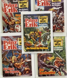 Prinz Erik Taschenbücher Taschenbuch Comic Hefte Sammlung Auswahl - Picture 1 of 6