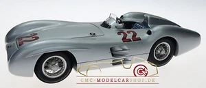 CMC 1/18 Mercedes W196R Stromline GP Frankreich 1954 Herrmann #22 M-128C MIB - Picture 1 of 5