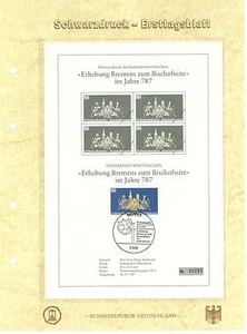 Blackprint A13 Germany Bund 1987 Religion Church - Picture 1 of 1