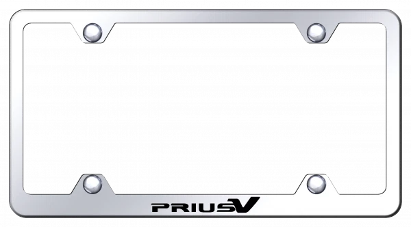 Toyota Prius V Logo Name Laser Etched License Plate Frame Official Licensed Foto 1 de 1
