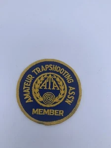AMATEUR TRAPSHOOTING ASSOCIATION ATA LIFE MEMBER PATCH UNUSED - Picture 1 of 4