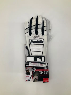 LUIS GUILLORME SIGNED FRANKLIN BRAND NEW TEAM ISSUED GLOVES JSA WITNESS COA - Image 1 of 4