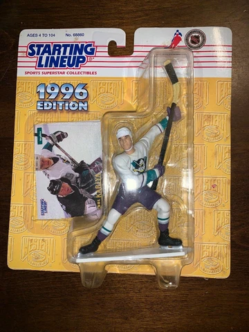 New Kenner Hasbro 1996 Starting Lineup NHLPA Paul Kariya (B66A) Cover