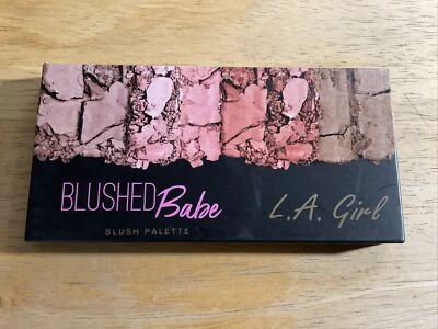 L.A. Girl, Fanatic Blush Palette “Blushed Babe”GBL422 Mirror Compact NEW - Image 1 of 4