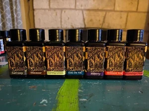Diamine Fountain Pen Ink - 7 bottles of 30 ml. - Various Colors - 30 milliliter - Picture 1 of 3