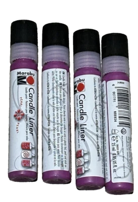 10 Marabu Candle Liner Purple 0.85 Fl Oz Each #211 Candle Paint Candle Making - Image 1 of 4