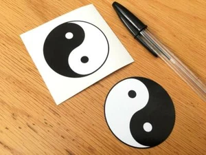 Pegatinas Yin Yang - Par - VENDEDOR DEL REINO UNIDO - Imagen 1 de 1