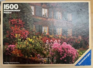 1500 Pieces Jigsaw Puzzle, RAVENSBURGER, "Bauerngarten" - Picture 1 of 4