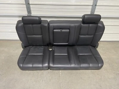 2007-2013 1500 2500 3500 雪佛兰 SILVERADO CREWCAB 黑色后座座椅 — 第 1/4 张图片
