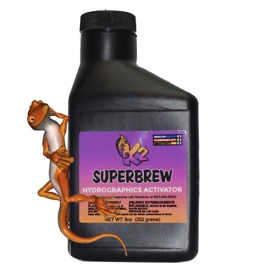 8oz K2 SUPER BREW Hydrographics Liquid Activator cooler then hydrovator - Image 1 of 4