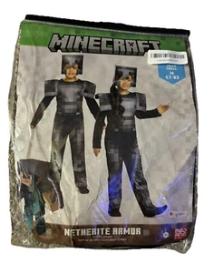 Netherite Armor Child Girls Boys CHILD Costume NEW Jumpsuit Minecraft No Helmet - Picture 1 of 1