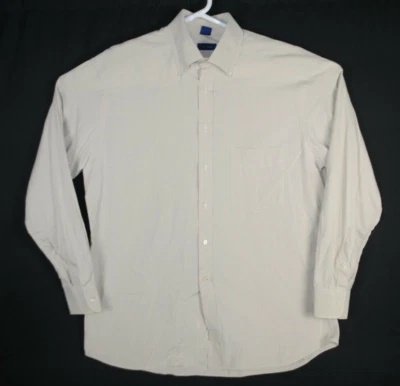 Camisa Jeff Rose Manga Larga Amarillo Azul Abotonada Para Hombre Grande L Italia Foto 1 de 4