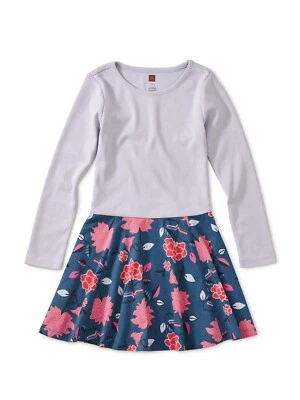 Sz 12 Tea Collection Tiered Skirted Girls Dress - Image 1 of 4