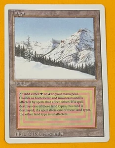 MTG TAIGA (Ring Pinch) Revised (OldManMTG 007-867) - Picture 1 of 14