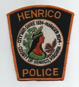Henrico County (Virginia) Police Uniform Patch, Used - Picture 1 of 1