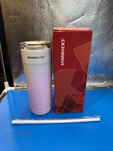 STARBUCK THERMO 16 OZ / 473 ML PINK-WHITE - Picture 1 of 2
