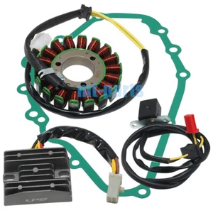 Stator Coil+Regulator Rectifier+Gasket for Kawasaki EN500 Vulcan 500 LTD 1996-09 - Picture 1 of 8