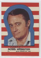 1983 Topps Superman III Stickers Ross Webster #3 oi7