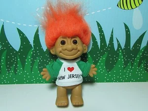 I LOVE NEW JERSEY - Muñeca Russ Troll de 5" - NUEVA EN ENVOLTURA ORIGINAL - Imagen 1 de 4