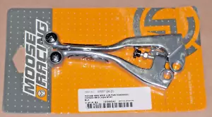 1983-2007 Moose Racing Black Competition Lever Set KX 125 250 500 # M557-24-20 - Picture 1 of 1