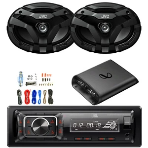 JBL Celebrity150 1-DIN Bluetooth Receiver, 2x 6x9" 400W Peak Speakers, Amplifier - Picture 1 of 6