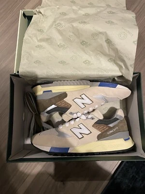 Größe 7,5M - New Balance Concepts x 998 Made in USA 2023 C-Note -10th Anniversary - Bild 1 von 4