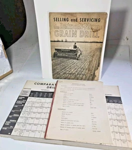 Taladro de grano Dearborn-Peoria 1950 vendedor/manual de servicio y papeles complementarios - Imagen 1 de 7