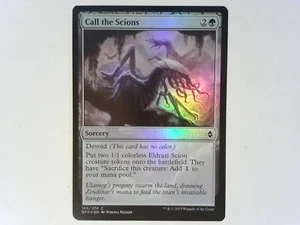 Foil Call the Scions Battle for Zendikar - Magic the Gathering MTG - Green - Picture 1 of 1