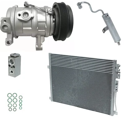 Kit de compresor de aire acondicionado RYC Reman con condensador EA55A para Jeep Grand Cherokee 3,7 L 2008 Foto 1 de 4