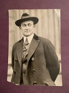 1920's 1922 Ty Cobb Original Photograph Type 1 Silver Gelatin 5x7 - Picture 1 of 6