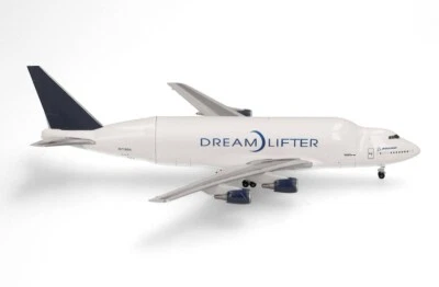 New! Herpa 537360 Boeing 747-400LCF Boeing "Dream Lifter" N718BA - 1:500 - Image 1 of 4