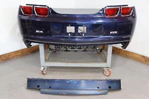 10-13 Chevy Camaro SS OEM Rear Bumper Cover W/Lights&Park Assist (Imperial Blue)