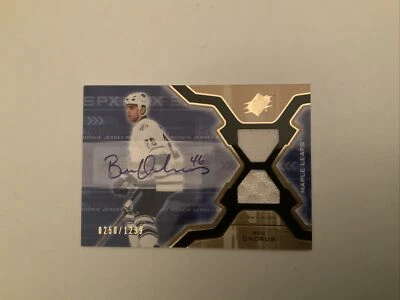 Upper Deck 06-07 Spx Hockey Ben Ondrus 250/1299 Maple Leafs - Image 1 of 2